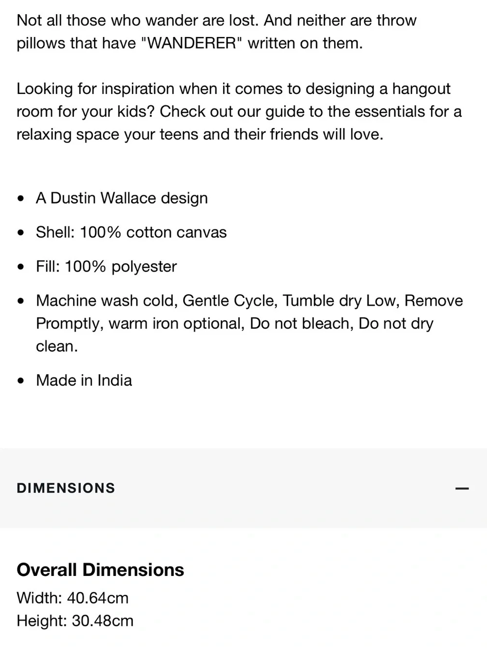 Crate&Barrel charcoal gray